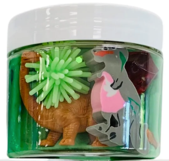 Fun Size Magical Jar Sensory Dough - Dinosaur