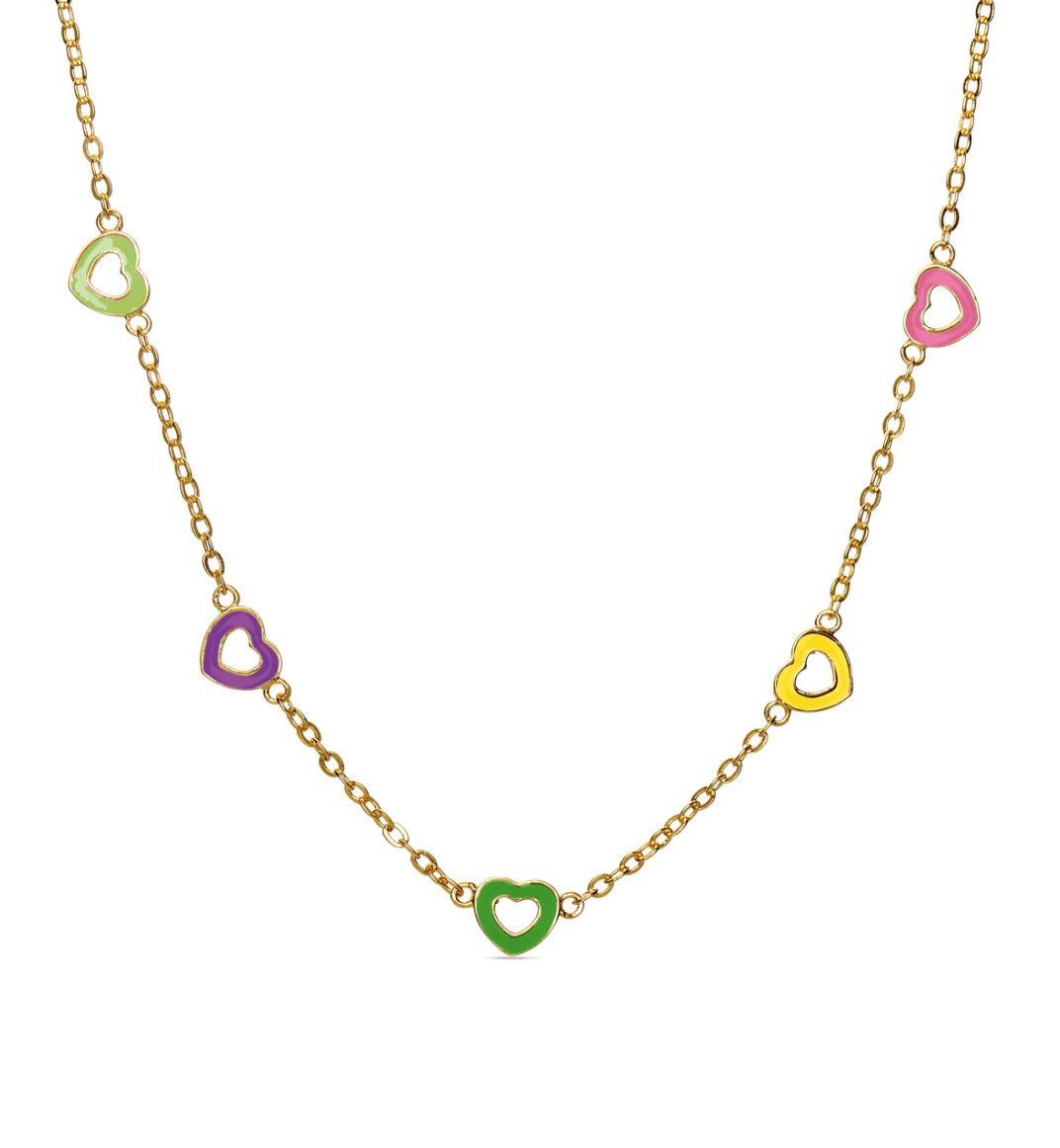 Heart Station Necklace