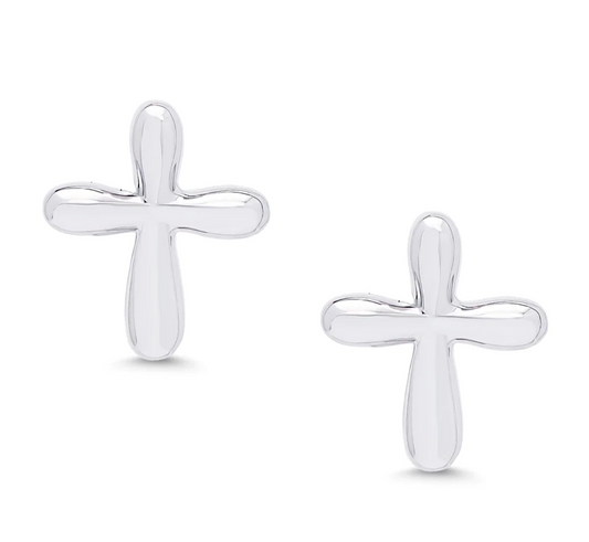 Cross Stud Earrings