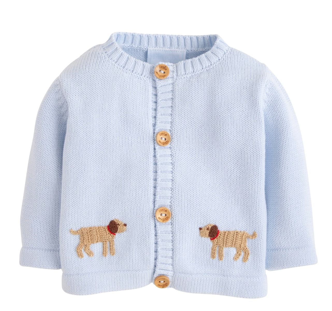 Blue Lab Crochet Sweater