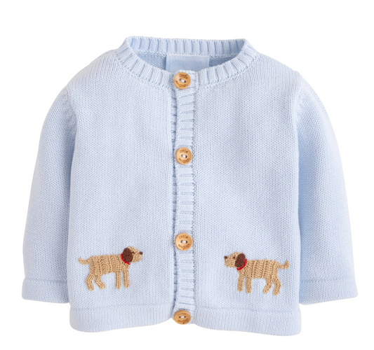 Blue Lab Crochet Sweater