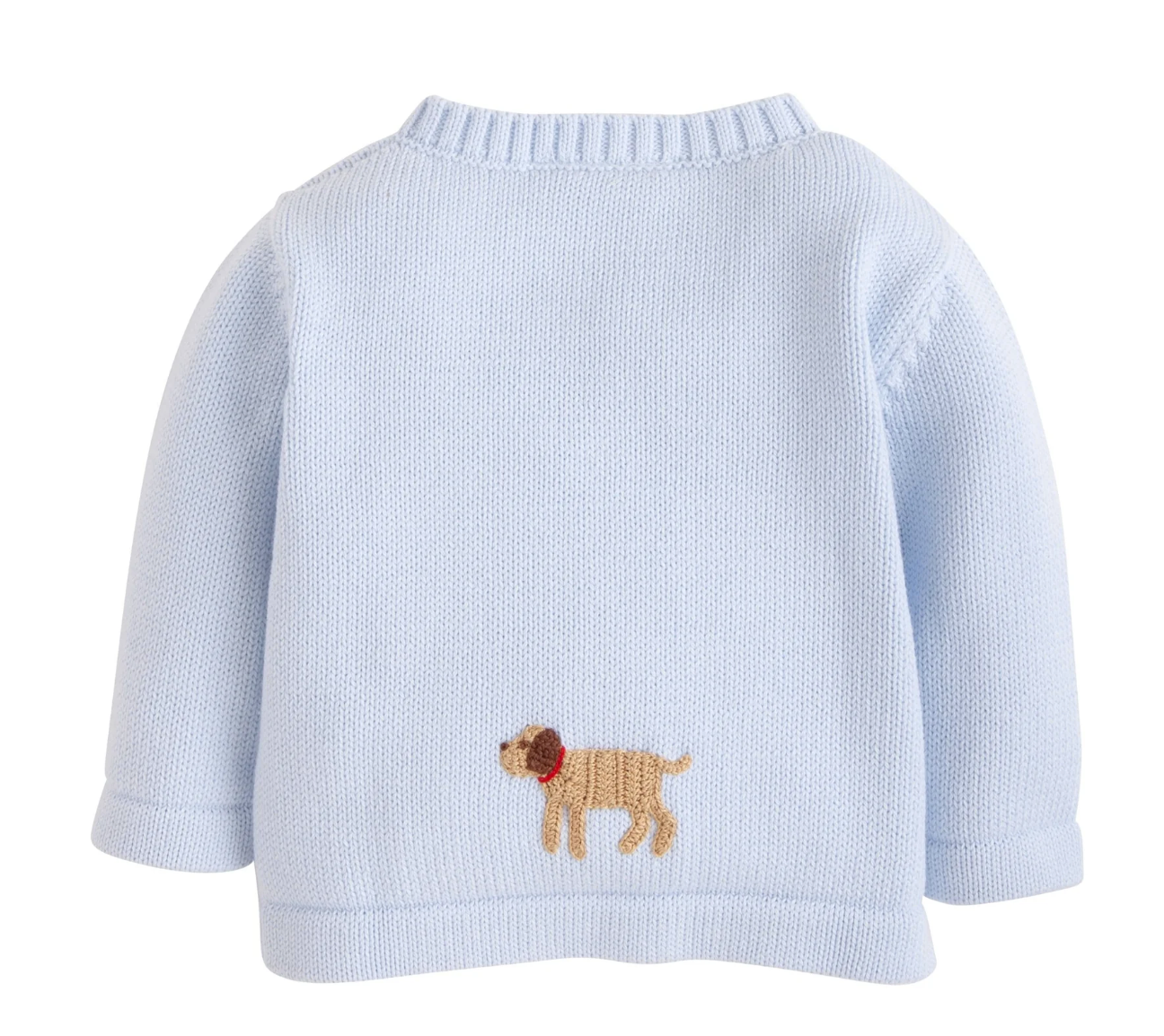 Blue Lab Crochet Sweater
