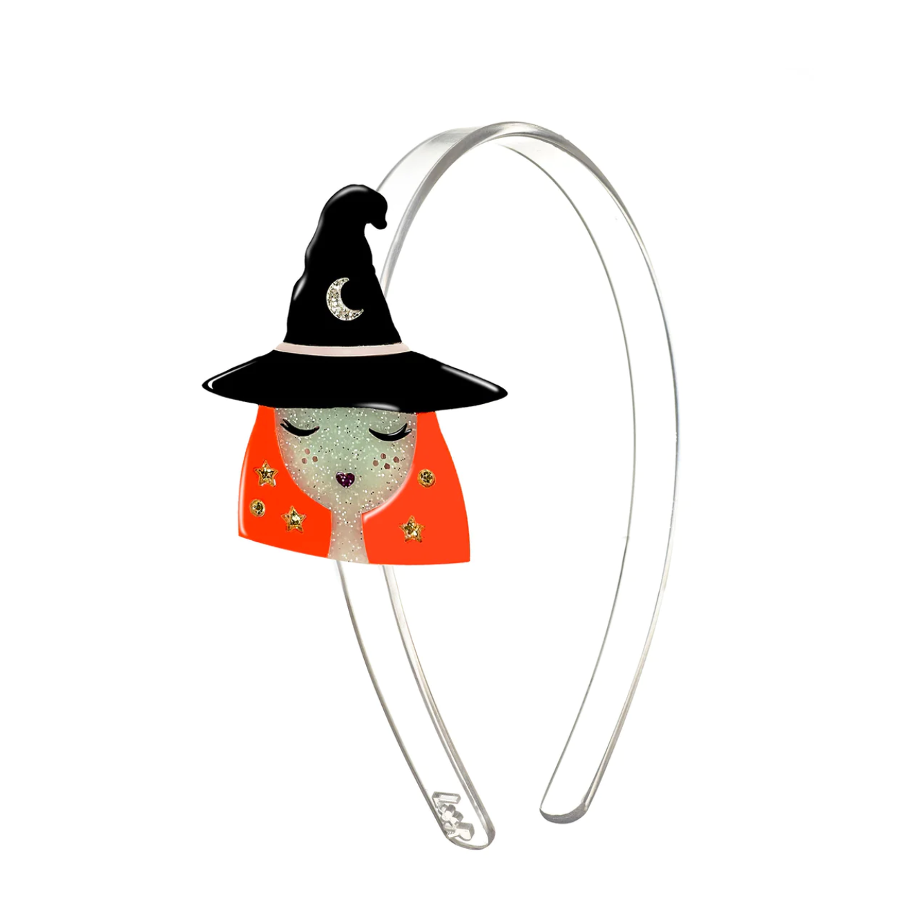 Witch Orange Hair Headband