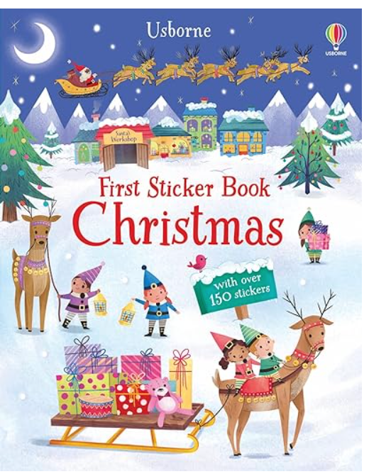 First Sticker Book Christmas