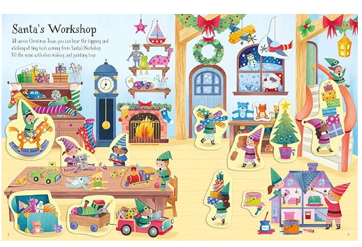 First Sticker Book Christmas