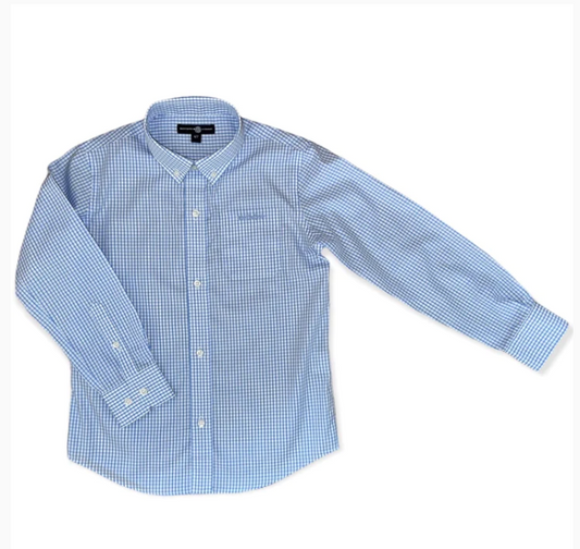 Bowen Arrow Button Down South Of Broad Blue