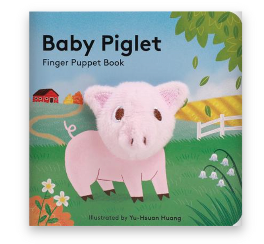 Baby Piglet Finger Puppet Book