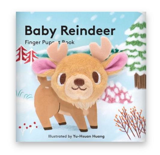 Baby Reindeer Finger Puppet Book