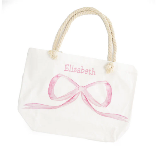 Pink Bow Tote
