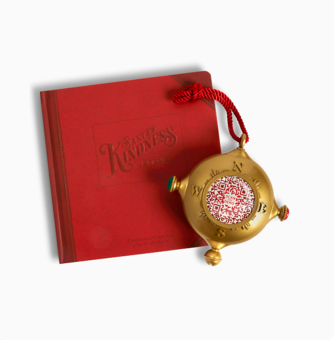 Santa’s Kindness Ornament & Journal