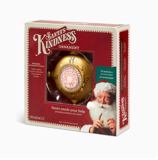 Santa’s Kindness Ornament & Journal