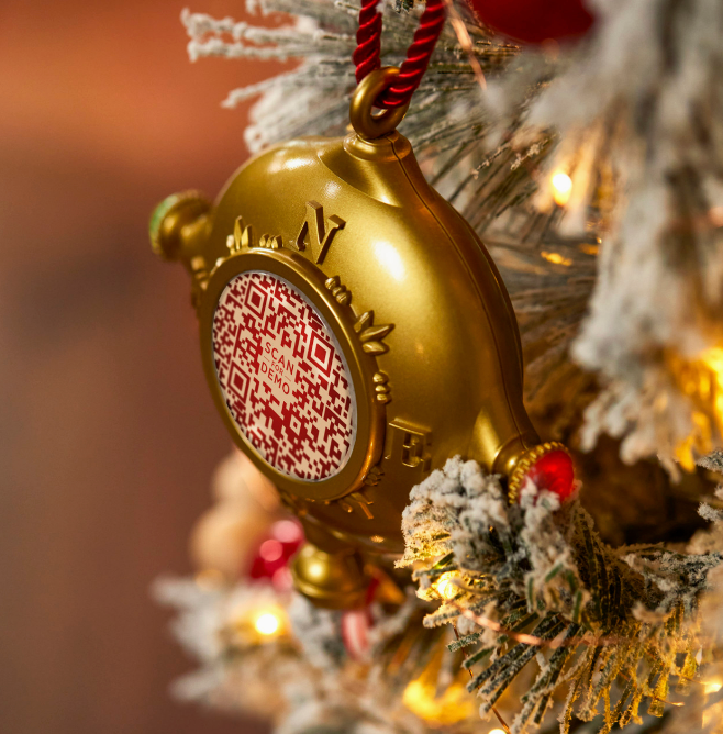 Santa’s Kindness Ornament & Journal