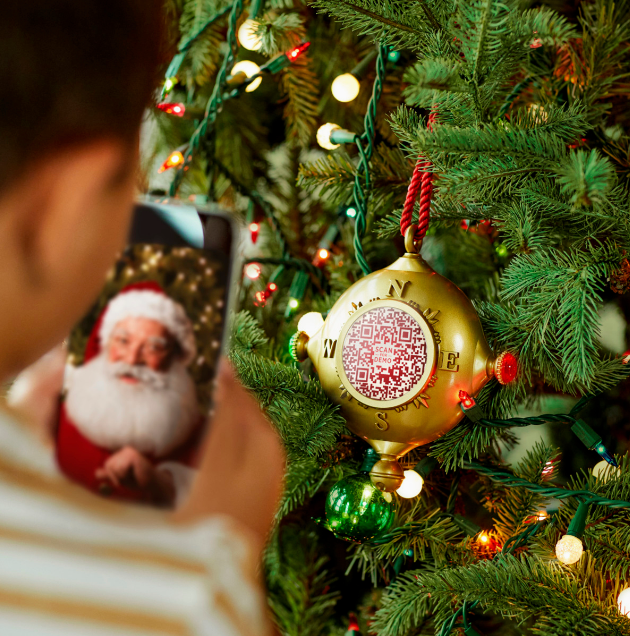 Santa’s Kindness Ornament & Journal