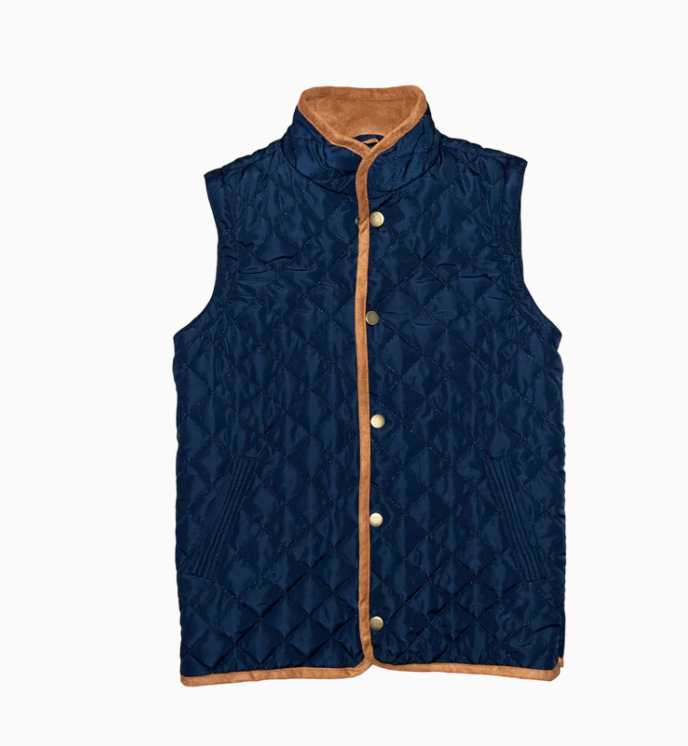 Old Village Vest/Jacket Bulls Bay Blue