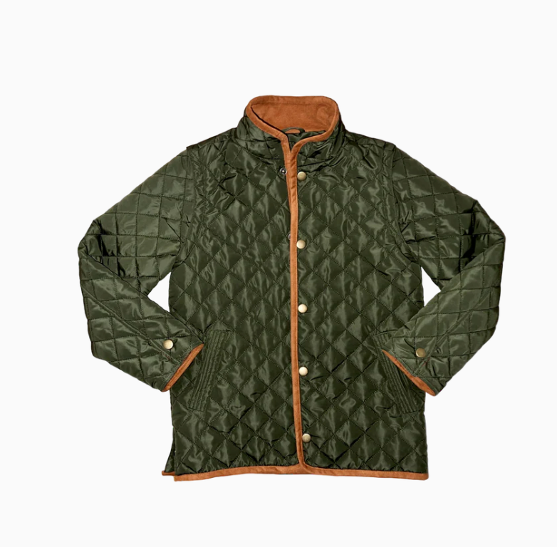 Old Village Vest/Jacket Cypress Garden Green