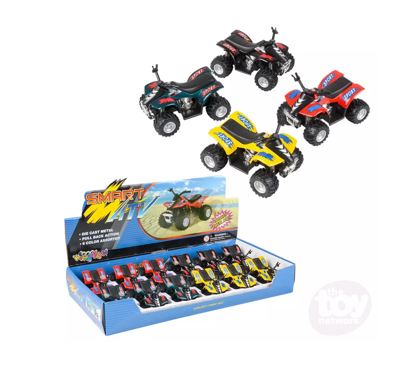 3.75" Die-Cast Smart ATV