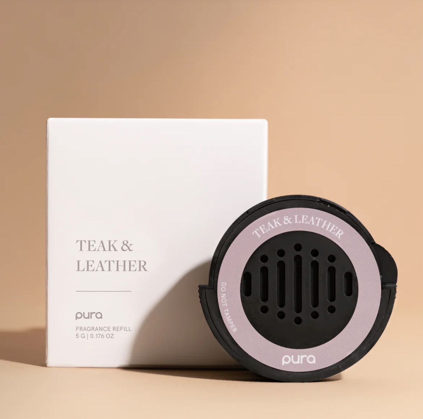 Teak & Leather- Car Fragrance Refill