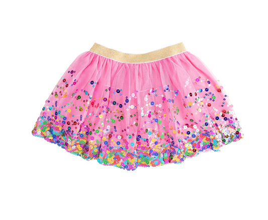 Raspberry Confetti Tutu
