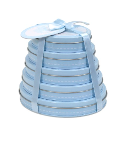 Blue Oval Tower of Time