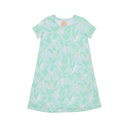 Polly Play Dress Parrot Island Palms