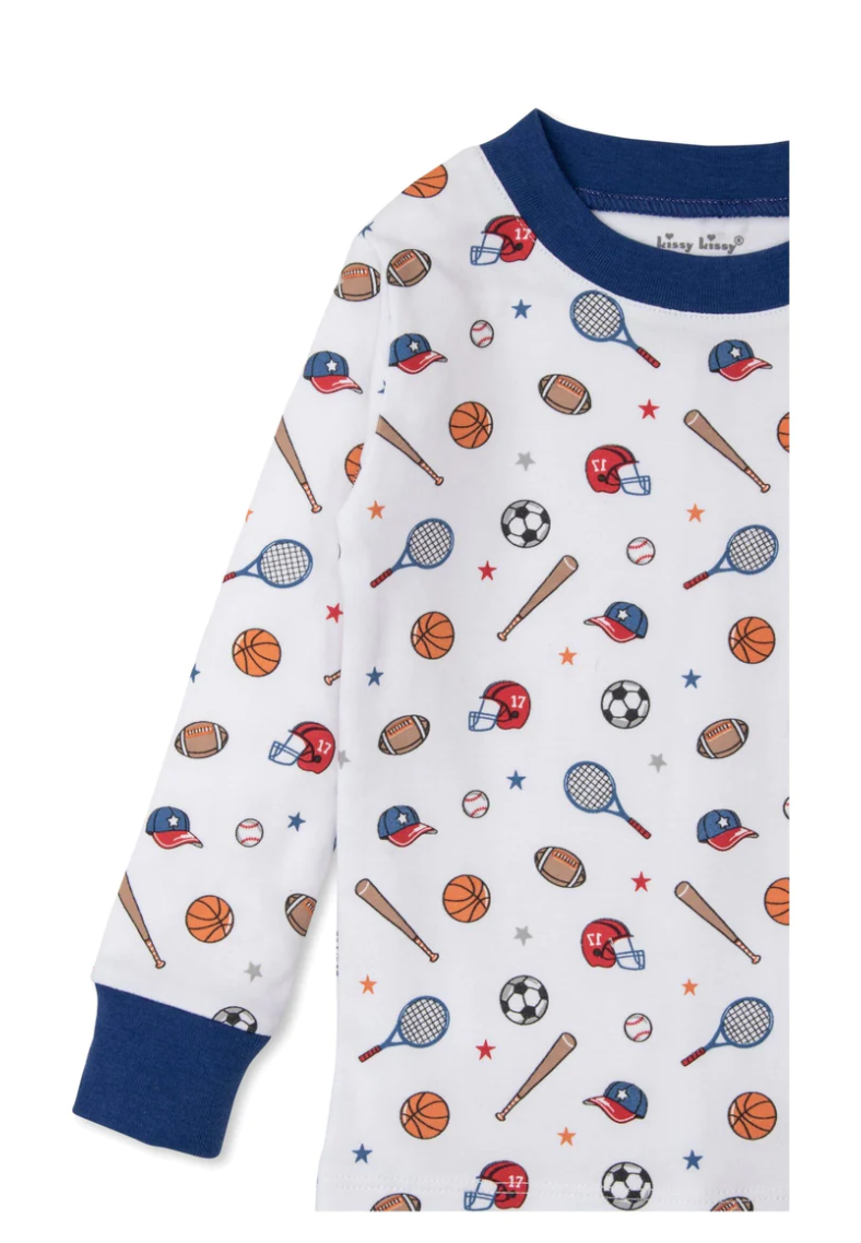 Sports Lineup Pajama Set