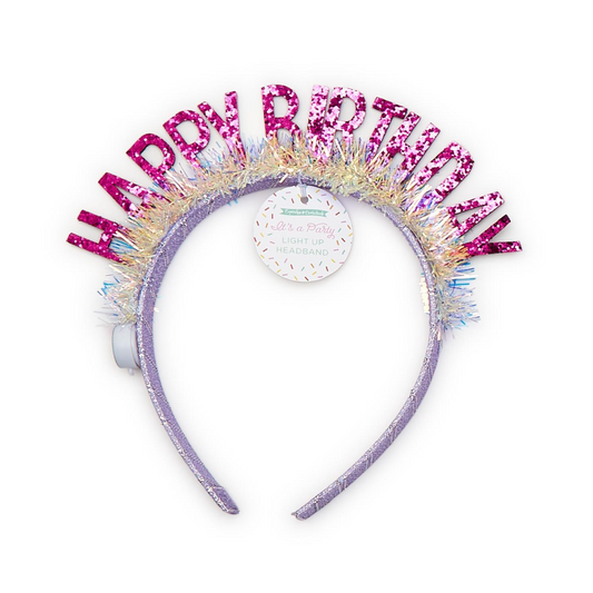 Happy Birthday Light Up Headband
