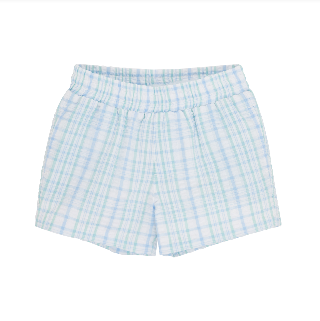 Sheffield Shorts- Turks Teal Sewanee Seersucker/ Beale St Blue