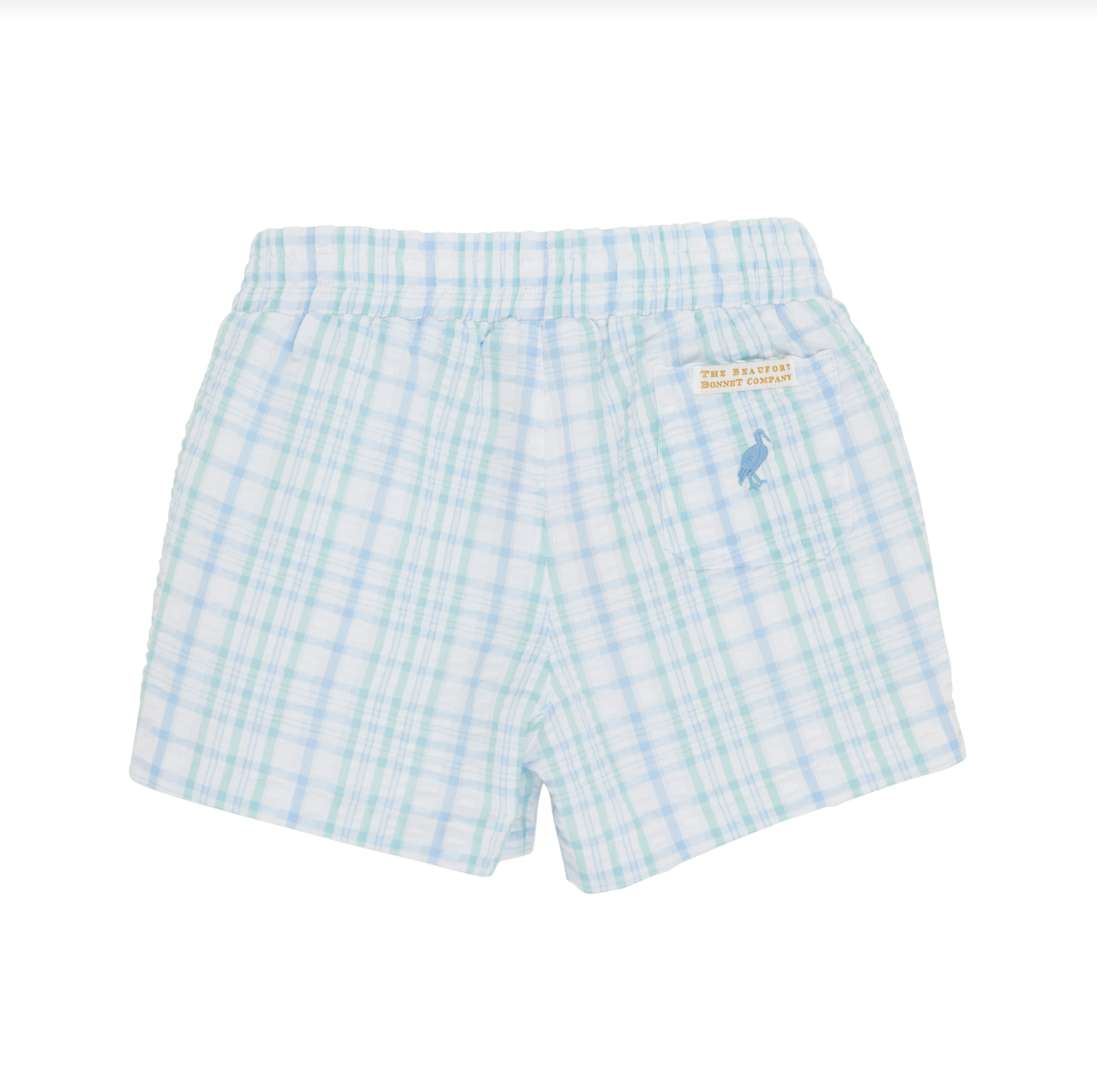 Sheffield Shorts- Turks Teal Sewanee Seersucker/ Beale St Blue