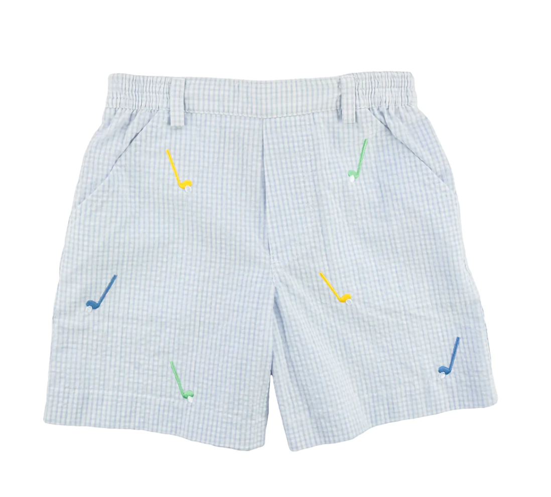 Seersucker Golf Club Shorts