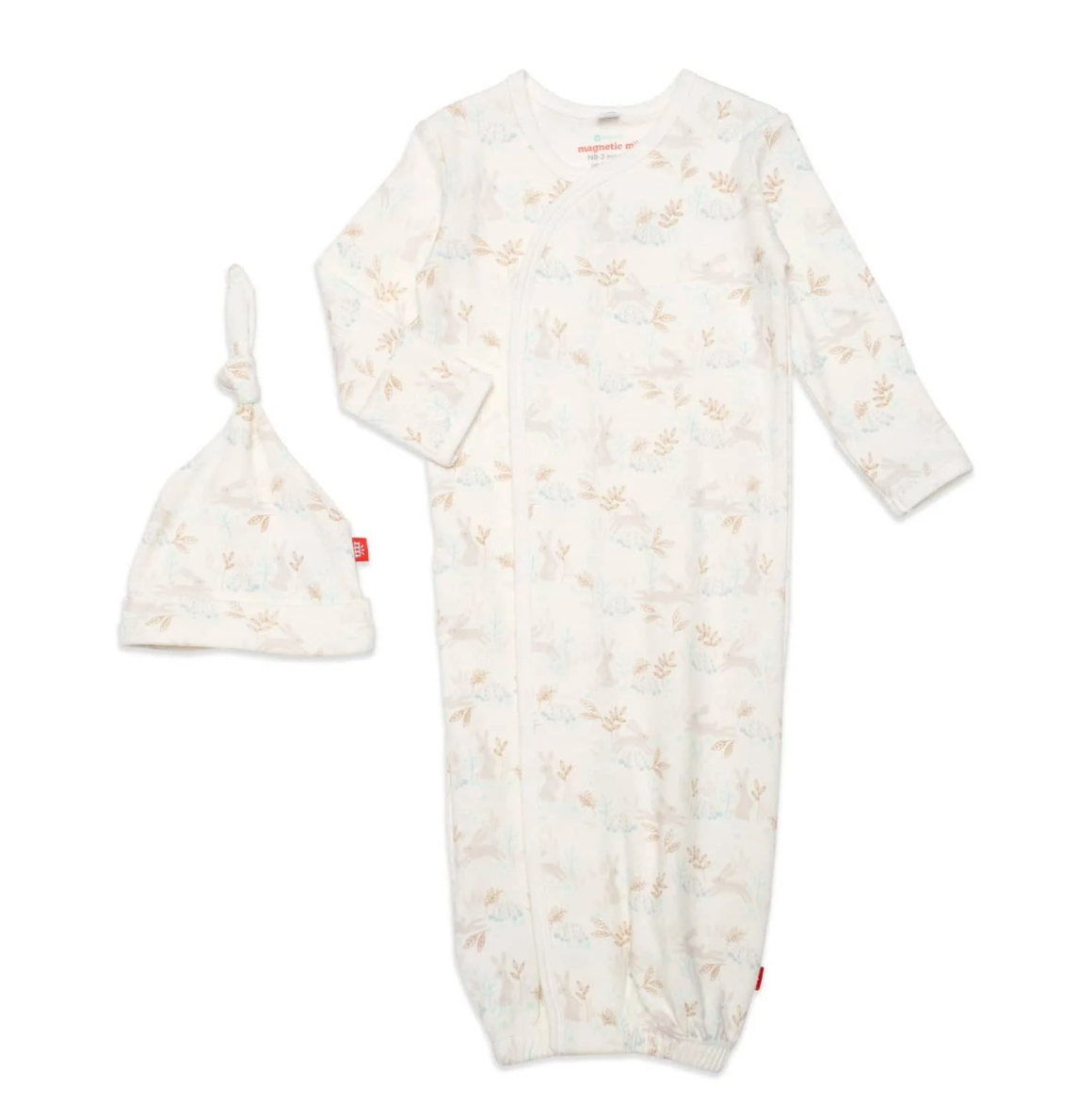 Tortoise And Hare Footie & Gown Set