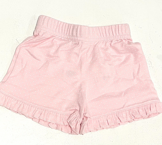 Ruffle Shorts Light Pink