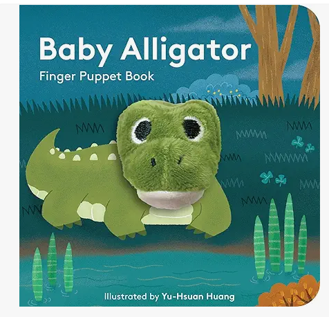 Baby Alligator Finger Puppet Book