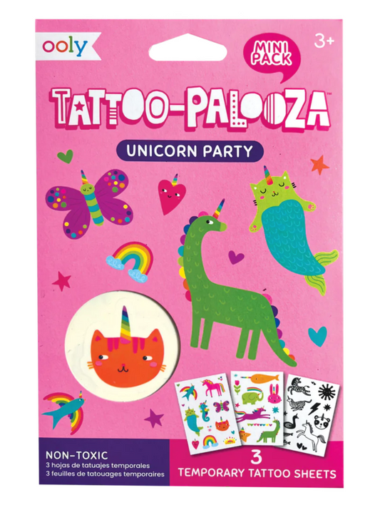 Mini Tattoos - Unicorn Party