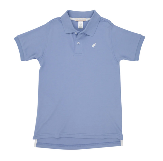 Prim and Proper Polo Park City Periwinkle/Worth Ave White