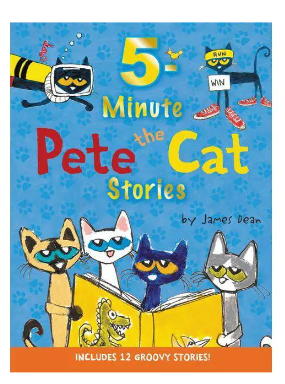 5-Minute Pete The Cat Stories Set