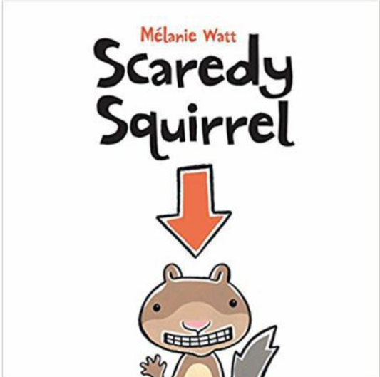 Scaredy Squirrel Book Set With Hand Puppet