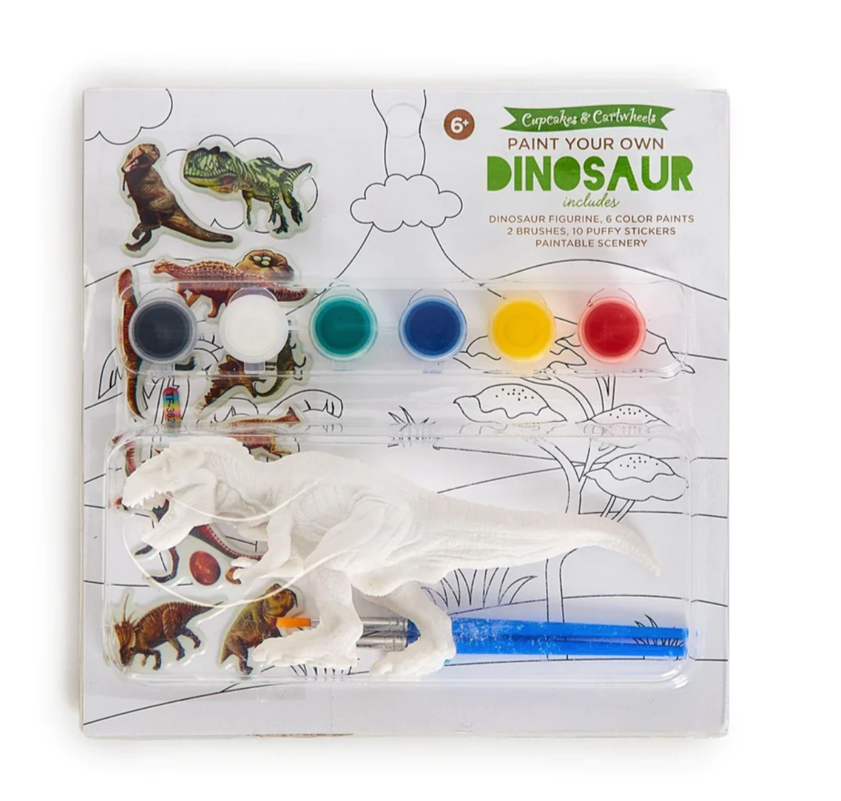 Paint Your Own Dinosaur