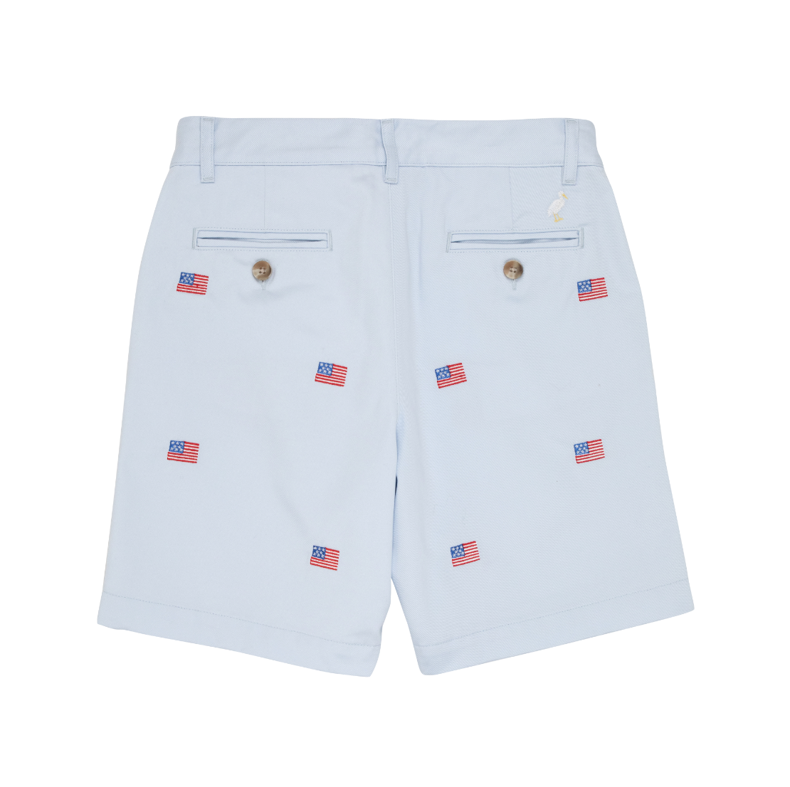 Critter Charlie's Chinos - Buckhead Blue/Multicolor/American Flags