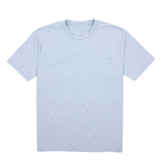 Valley Tee SS Topsail Blue