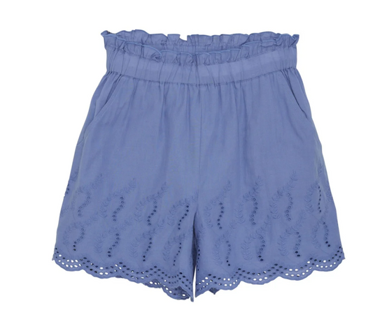 Blue Colony Embroidered Shorts