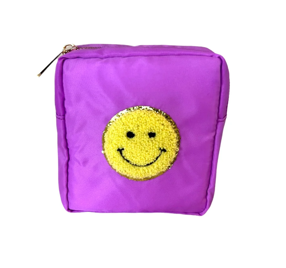 Smiley Face Varsity Bag