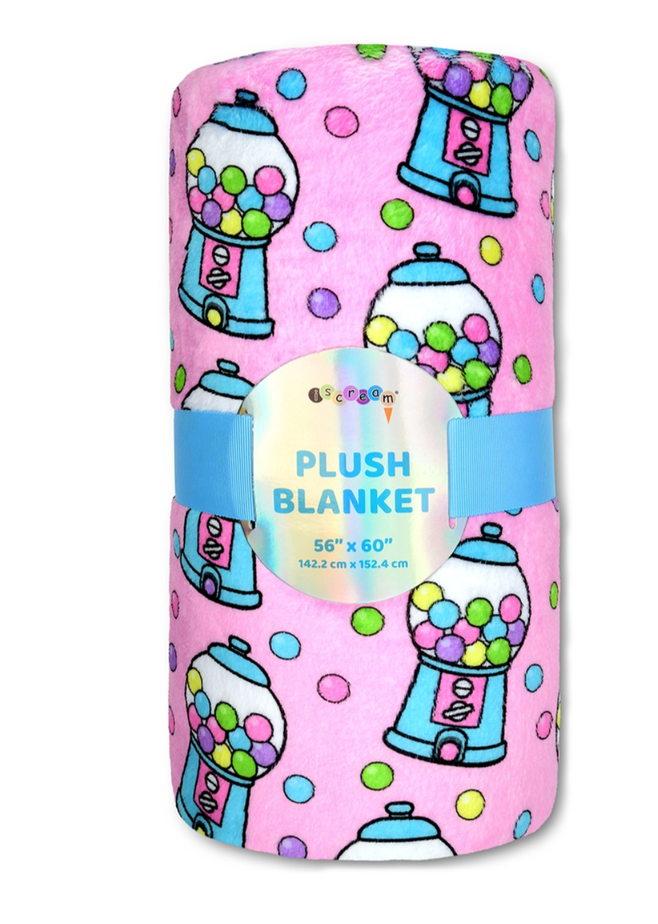 Bubblegum Fun Plush Blanket