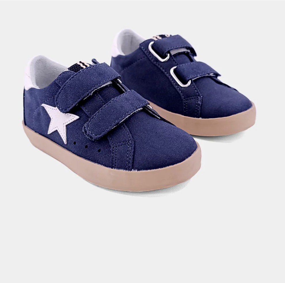 Sunny Navy Toddler Sneakers