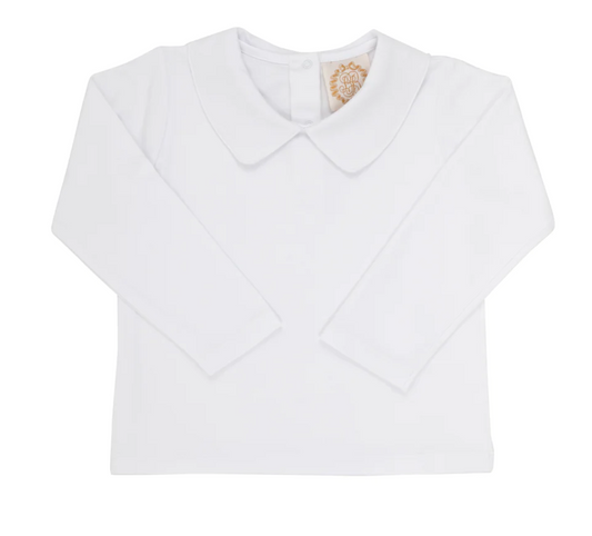 Peter Pan Shirt Pima Long Sleeve