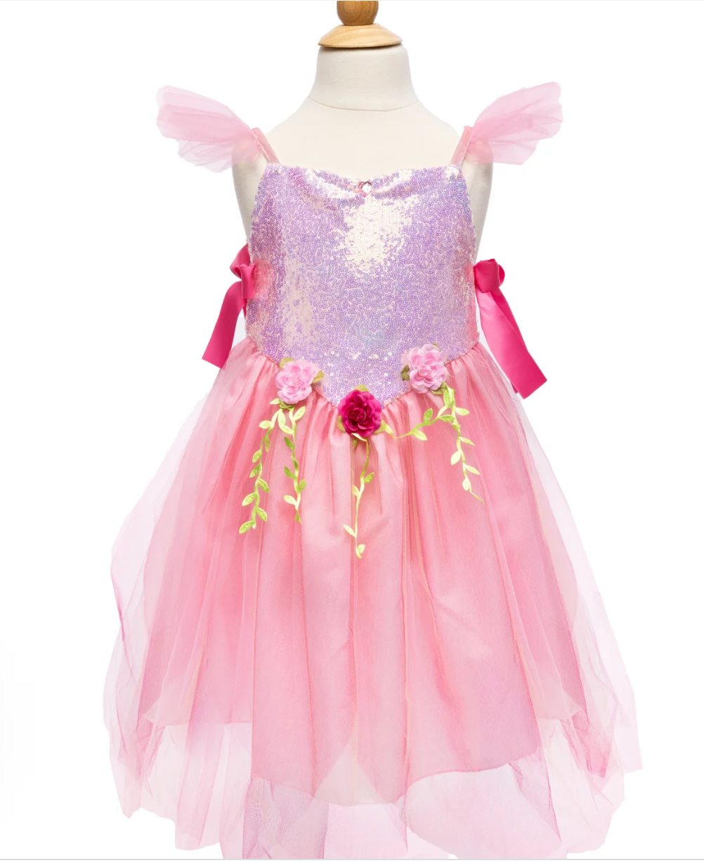 Pink Sequins Forest Fairy Tunic