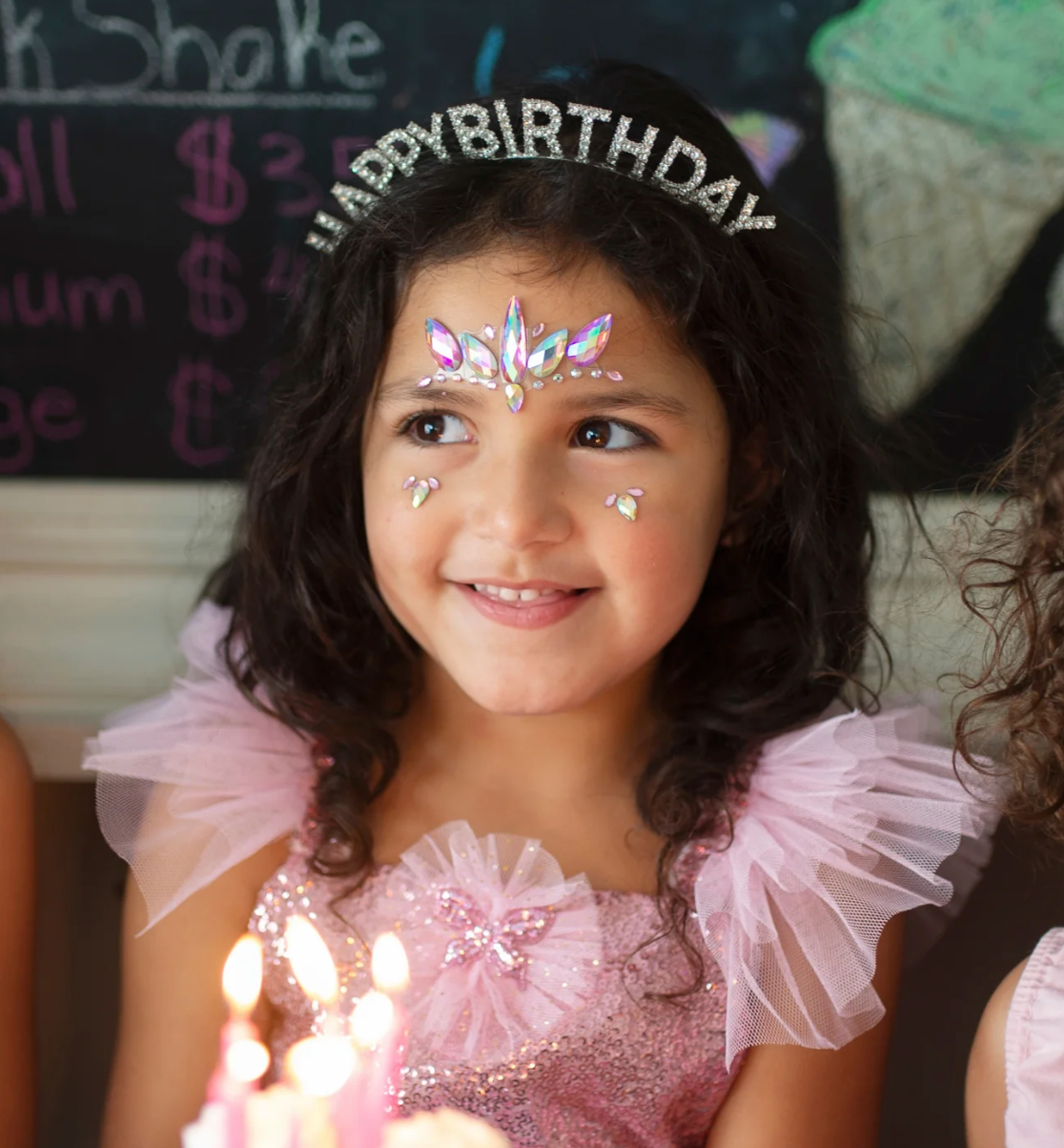 Happy Birthday Rhinestone Headband