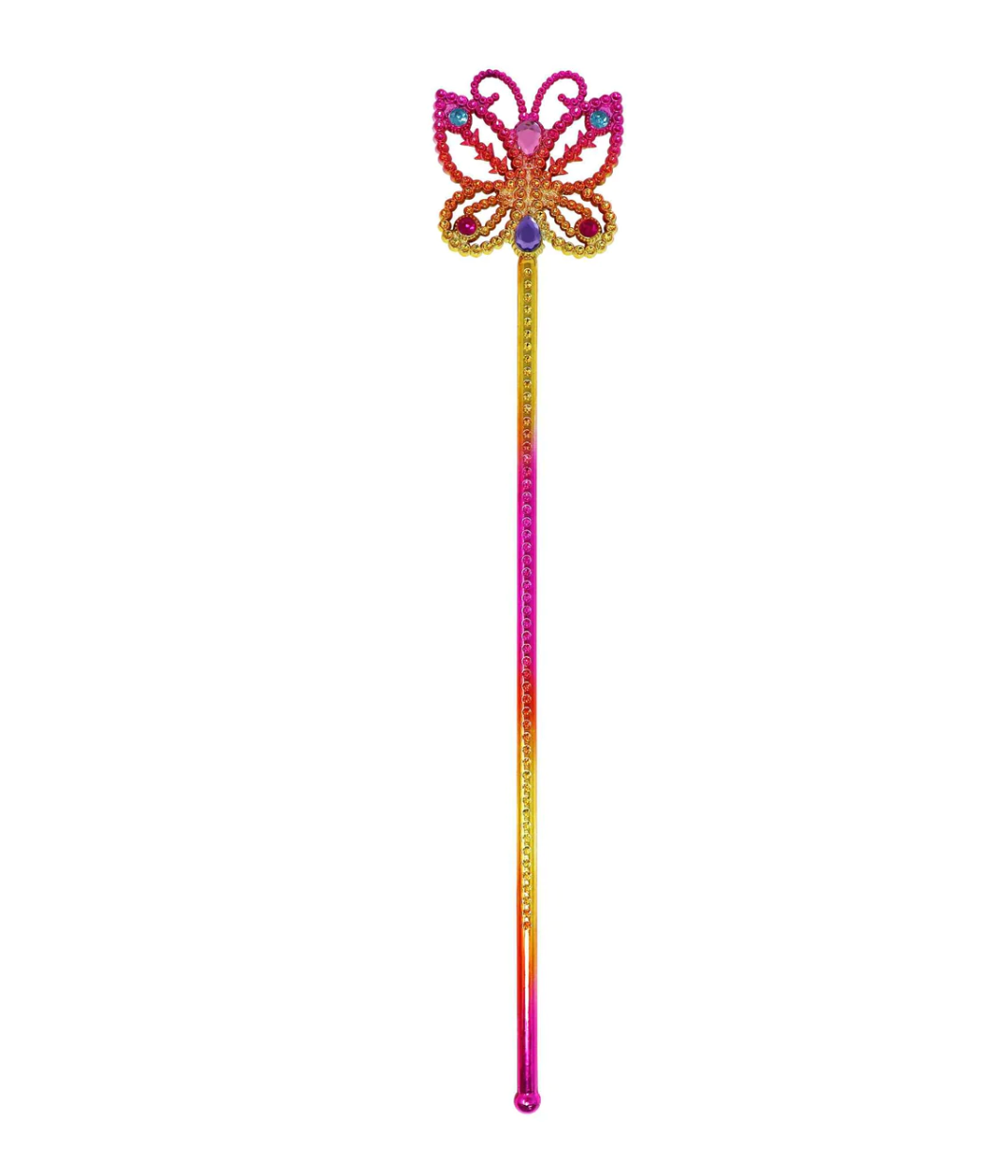 Rainbow Butterfly Wand
