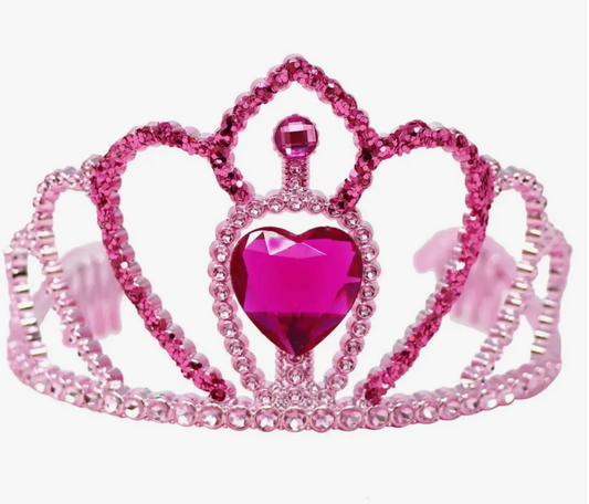 Princess Rose Crown with Heart