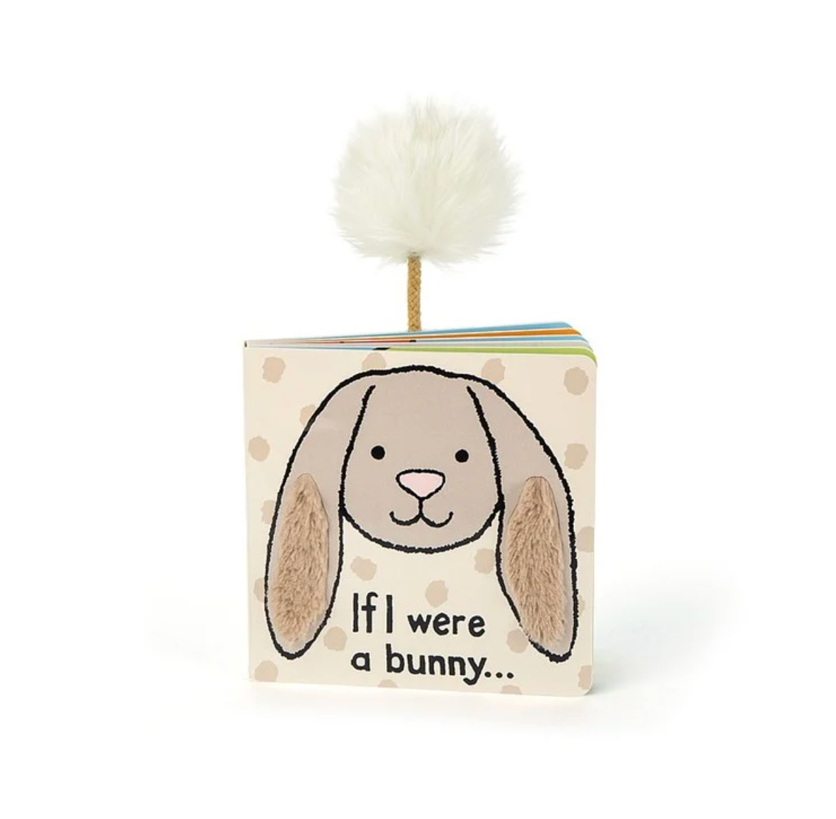 If I Were A Bunny Book Beige