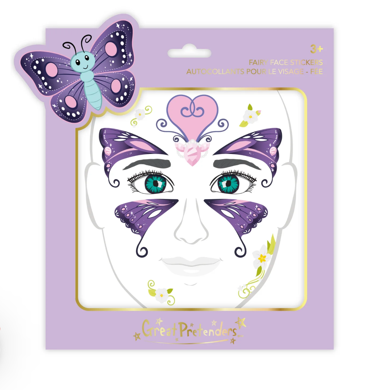 Butterfly Fairy Face Stickers